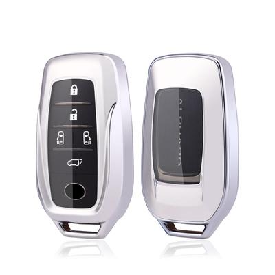 Per Toyota Alphard VELLFIRE PREVIA RAV4 Hilux Fortuner Land Cruiser PER Custodia protettiva completa in TPU morbido per chiavi