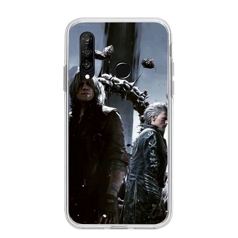 Husă Telefon Gaming Cool Devil Pentru Huawei P20 P40 Lite P30 Pro P Smart 2019 Nova 3e 6 Se Silicon Transparent Husă Moale