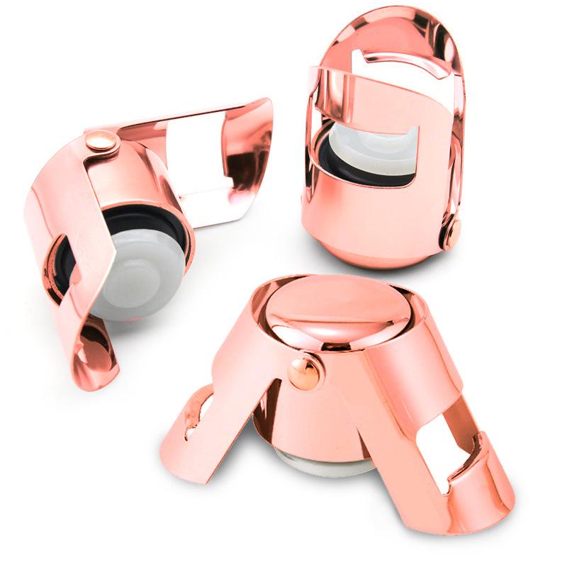 304 Stainless Steel Champagne Cork Portable Sealing Machine Bar Stopper Wine Cork Sparkling Wine Champagne Cap