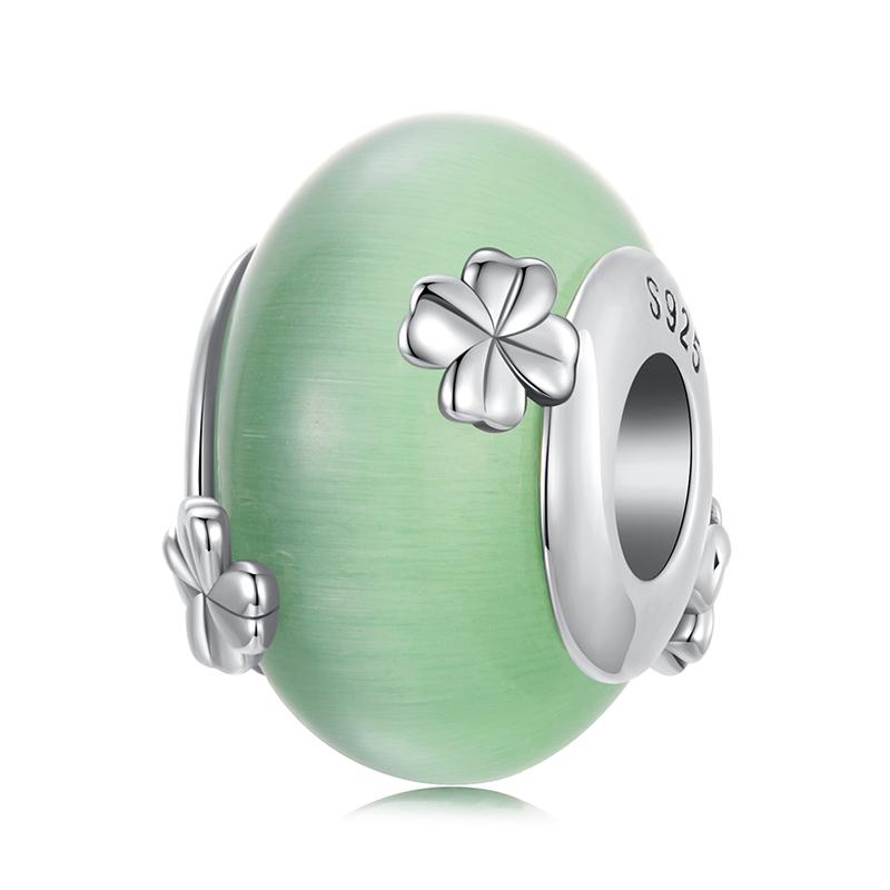 

WOSTU 925 Silver Colorful Ocean Starfish Round Heart Charm Butterfly Murano Glass Bead Fit Original Bracelet DIY Gift