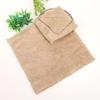 Soft Coral Fleece Quick-Dry Baby Face Towel - Small, Plain Color, Water Absorbent