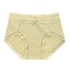 Boxed Mulberry Silk Antibacterial Crotch Women's Underwear Medium High Waist Tight Underwear Lace Traceless Triangle Pants