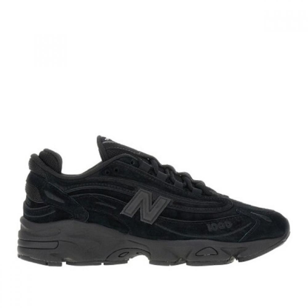 

New Balance Black Suede Cushioning Sole Sneakers M1000 Lad12 US11
