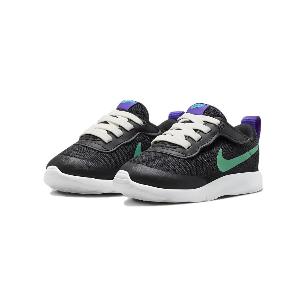 Nike Tanjun EasyOn TD Black Stadium Green Baby Sneakers Persian-Violet White DX9043-004