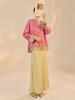 Elegant Chinese National Style Women's Spring Embroidered Top and Skirt Set