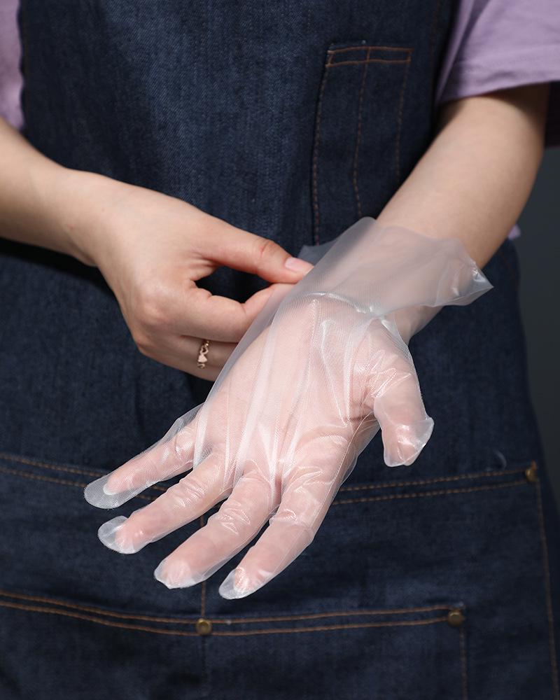 Color Boxed Removable Catering Gloves - Food Grade Thickened CPE Disposable Gloves