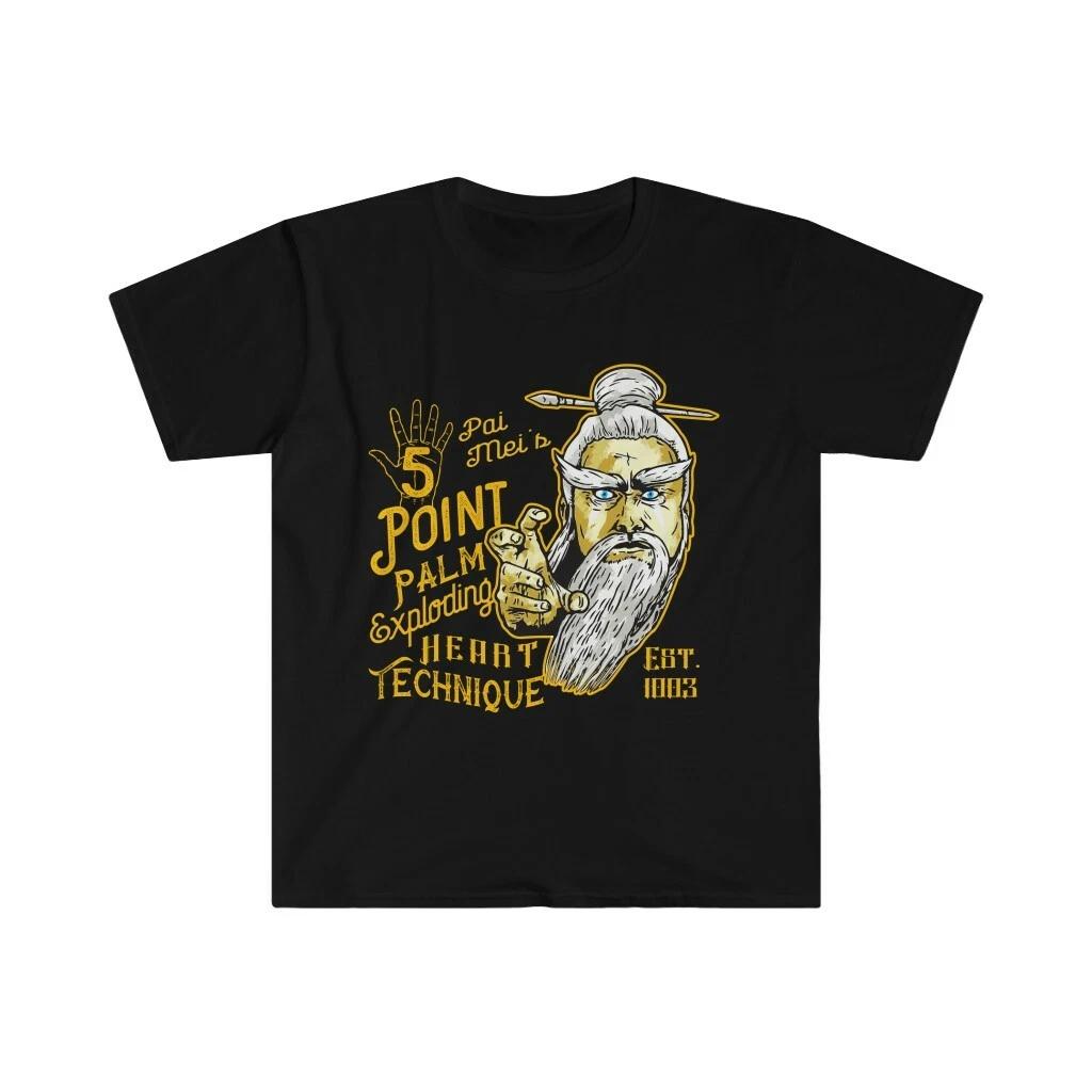 

Pai Mei 5 Point Palm Exploding Heart technique T-Shirt L
