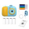 2.7K Cute Kids Instant Camera 42MP Kids Digital Camera Childeren Instant Print Camera with 2.4-inch