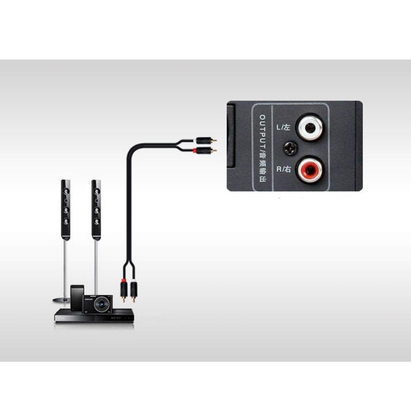 2RCA To 2 RCA Male To Male Audio Cable Gold-Plated RCA Audio Cable for Home Theater DVD TV Amplifier CD Soundbox