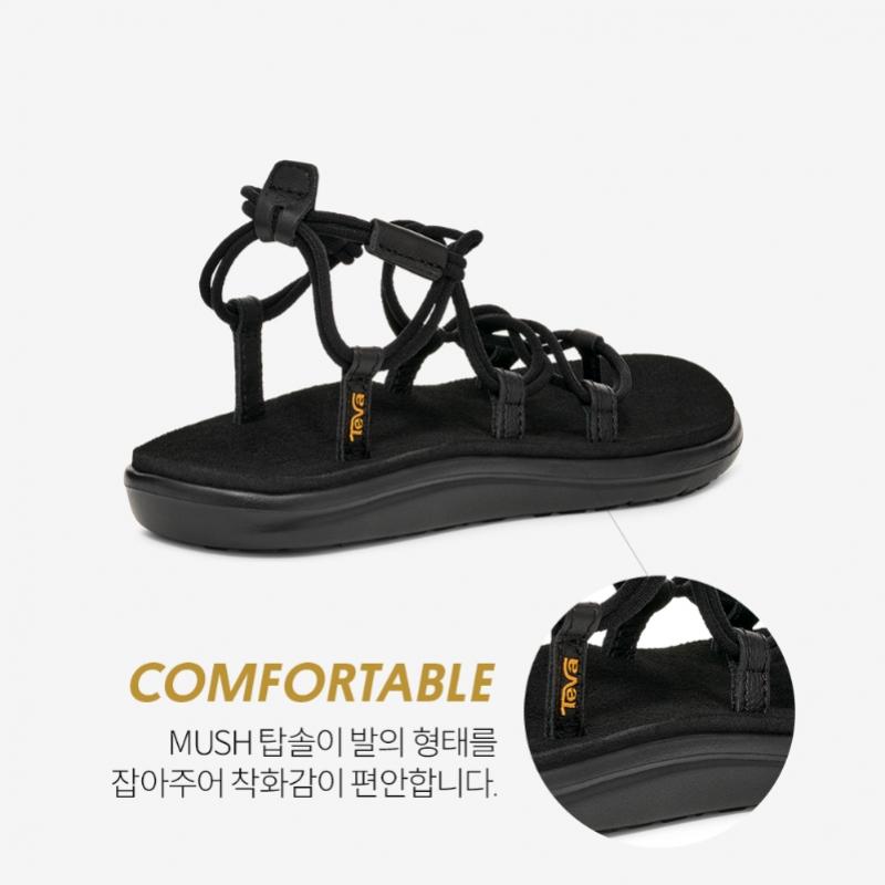 Teva Women S faShionable SandalS Voya Infinity Stvf2519622 Blk