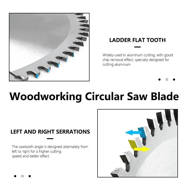 235mm Saw Blade 24T/10T/48T Aperture 30mm Wood Saw Blade Carbide Tipped TCT Wood Cutting Disc Woodworking Tools
