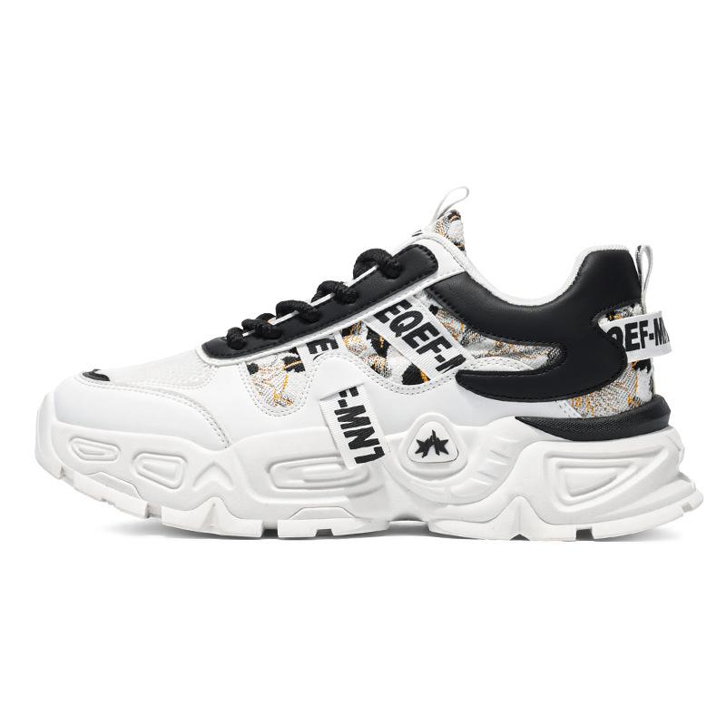New Men's Shoes - Thick-soled Shoes, Breathable, for Sports and Casual Wear, Versatile Shoes