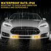 Waterproof 4X LED Amber New Truck Car Warning Hazard Beacon Strobe Flash Light