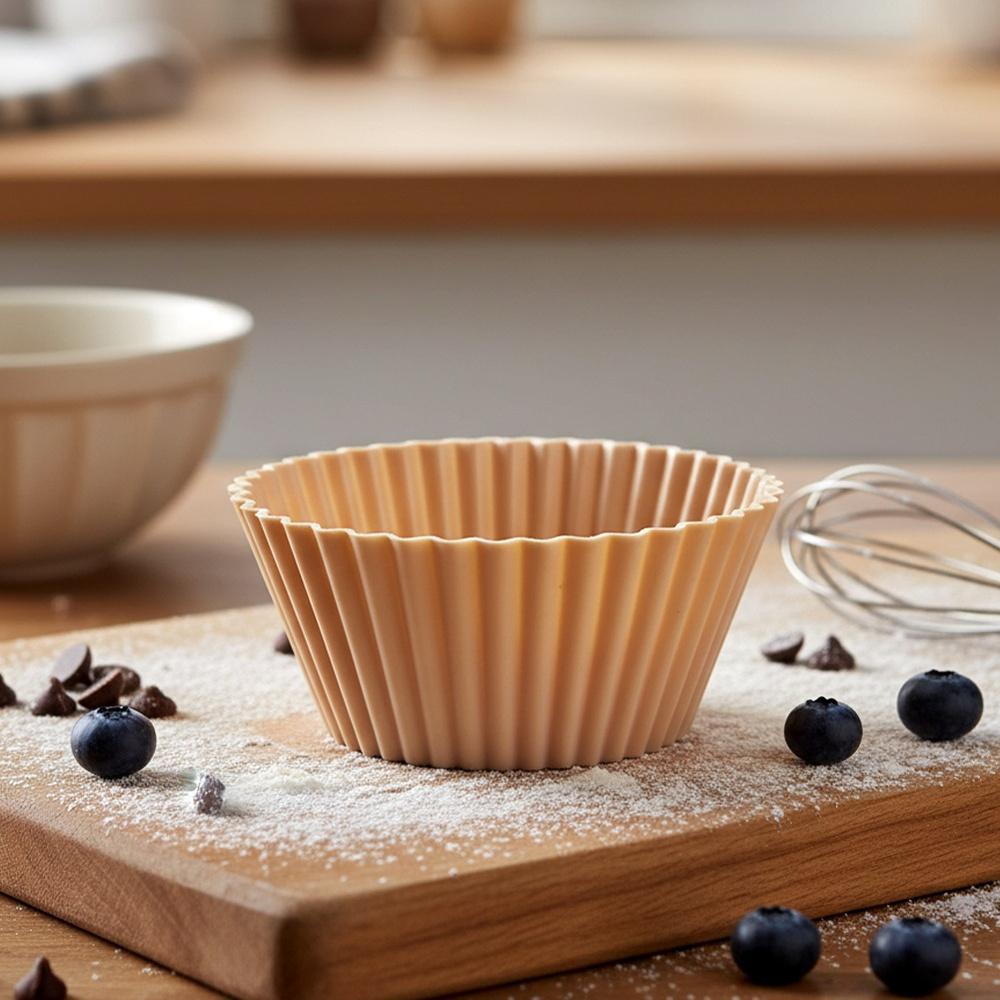 6X Foremki Silikonowe Do Pieczenia Muffinek Babeczek Na Muffinki Babeczki