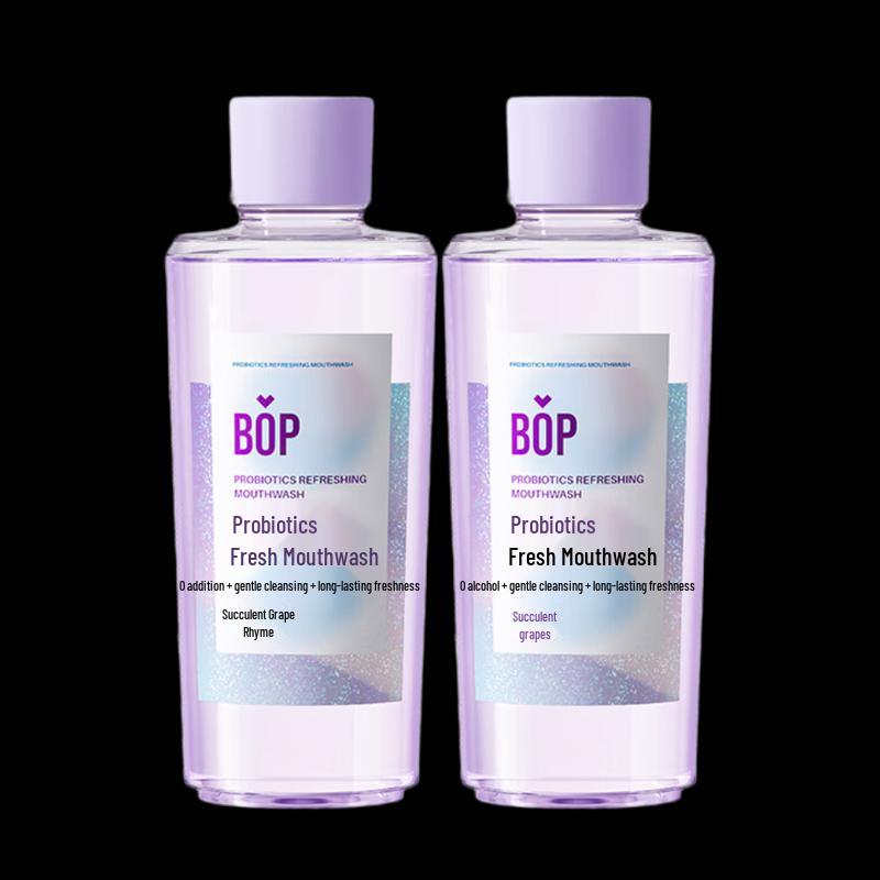 

Popp Research Probiotic Mouthwash - Grape (2-Bottle Set)