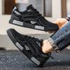Men’s Sports Shoes Casual Skateboarding Shoes Black Running Shoes Jogging Sneakers Shoes for Students Over Sized
