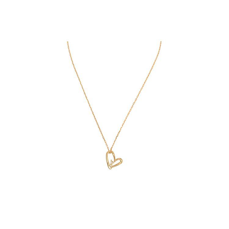 Louis Vuitton Fall In Love Hollow Heart Necklace Women Necklace M00465