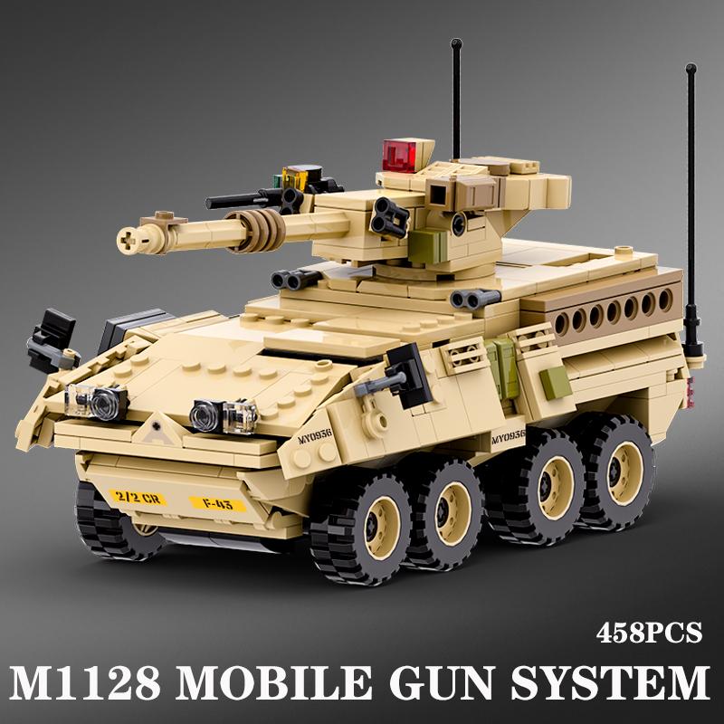 2025 Modern Military Armor Vehicle DANA M2 BTR-4 Infantry Fighting Car Model Building Blocks Sets Tank Building Brick Kid Toy