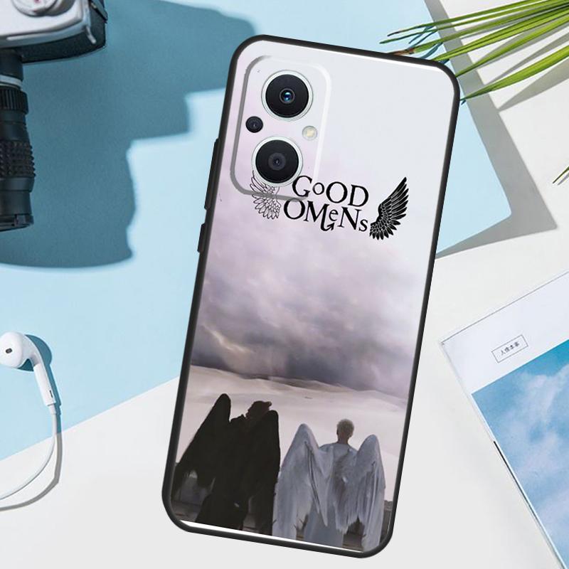 Good Omens Case For OPPO Reno 13 13F 12 11 F 8T 7 8 10 Pro OPPO Find X8 X6 Pro X3 X5 Lite Cover Funda