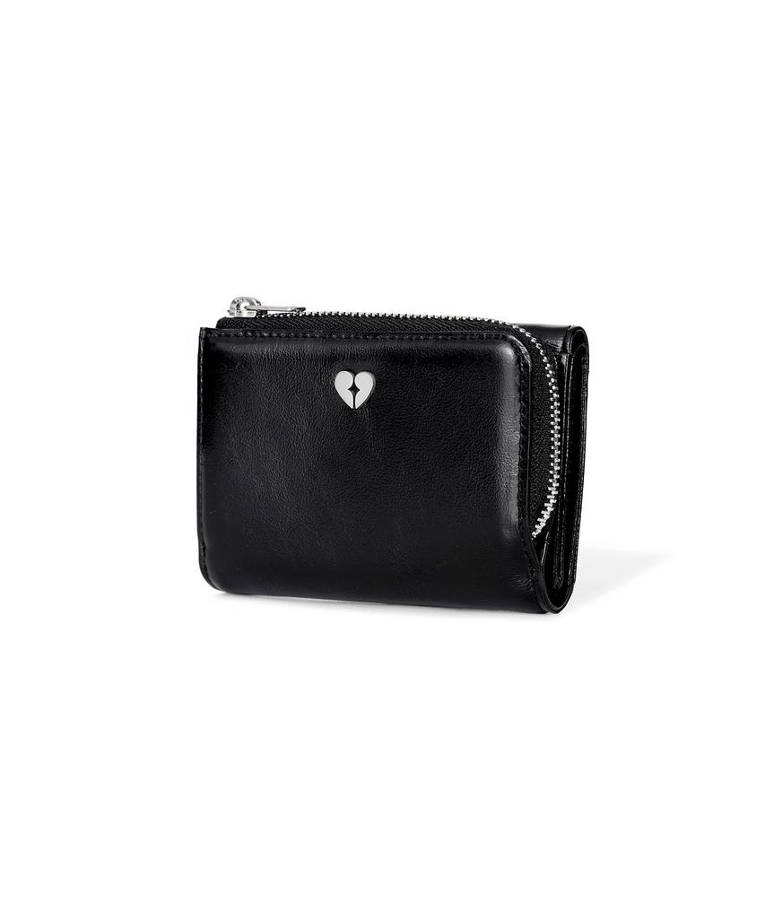 Fennec Hearty Zipper Wallet - Black