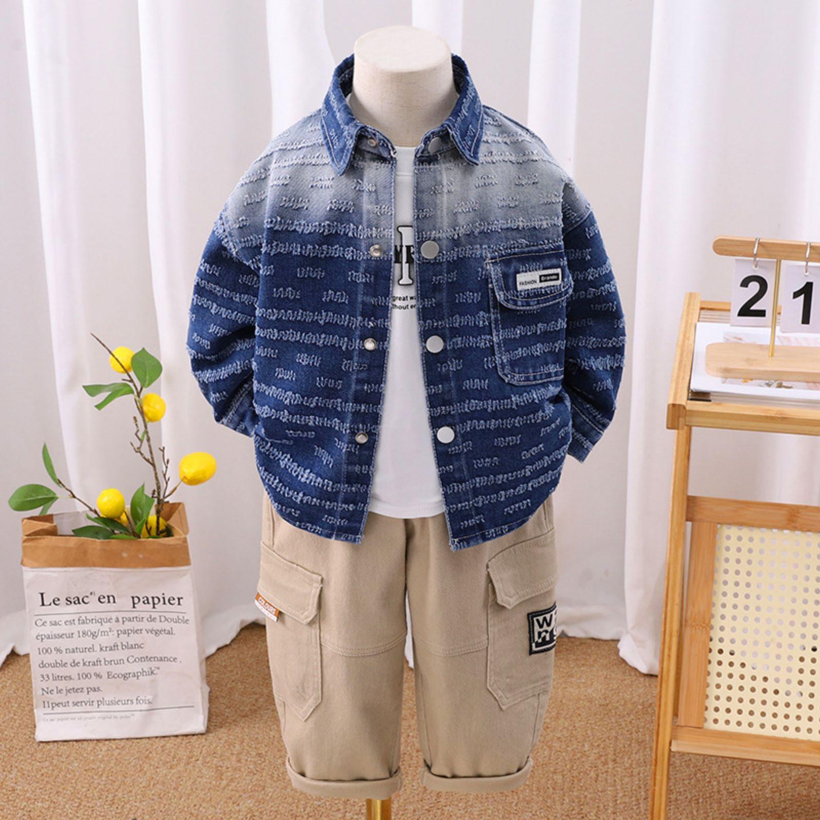 

Детский повседневный комплект с длинным рукавом, удобные наряды для повседневной носки 120