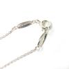 Great TIFFANY&Co. Necklace By the Yard Pear Shape Diamond Silver AG925 Women Used