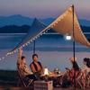 1200mAh Portable Rechargeable LED Camping Light Solar Strip for Outdoor Hiking Emergency Power Outage Tent Hanging Light Bulb
