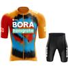 Uniforme da Ciclismo UCI BORA Abbigliamento Uomo Uomo Estate 2026 Set Maglia Pantaloncini Abbigliamento Bicicletta Salopette Abbigliamento Bici Maglia Pantaloni Mtb Ciclismo