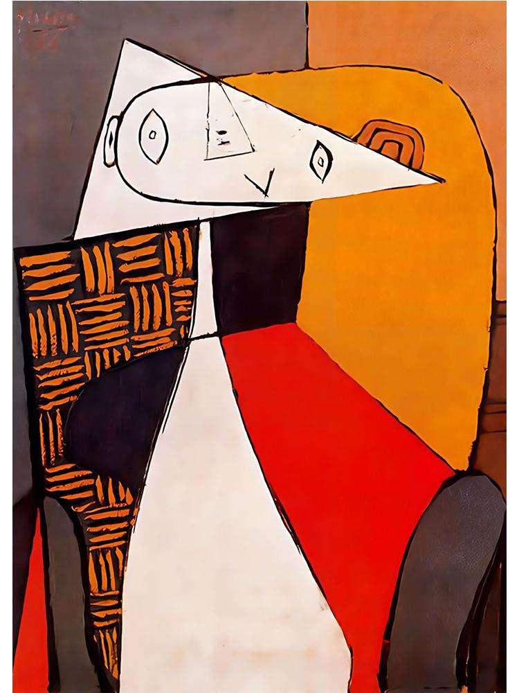 Abstract Pablo Picasso Classic Artwork Poster Canvas Painting Vintage Wall Art For Modern Museum Gallery Home Decor Gift