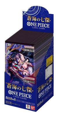 Bandai ONE PIECE Kort De Syv Helte fra det Blå Hav 24 Pakker Spil [OP-14] (BOKS)