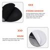 10pcs Round Rug Corner Gripper Hook and Loop Anti Slip Gripper Non Slip Mat Anti Skid Sticker for Hardwood Floor Carpet Area Rug for Home
