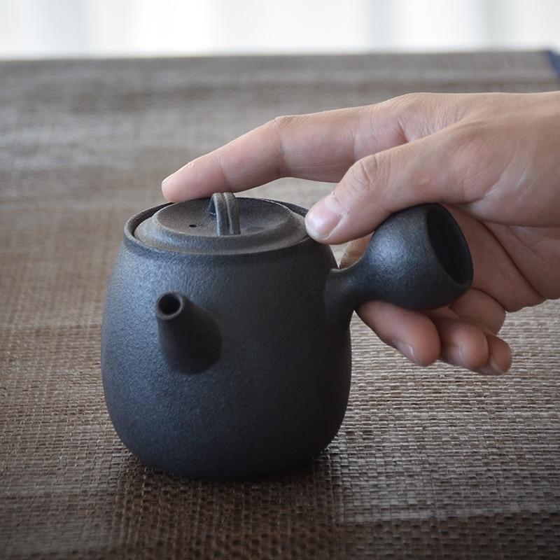 270ml Japanese Style Ceramic Teapot Minimalist Kung Fu Tea Set