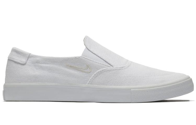 Nike Portmore 2 Solarsoft Slip On Canvas Sb 'White' AH3364-100