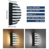 Wall Lamp Motion/NO Sensor Outdoor LED Wall Light Waterproof AC85-265V ABS 16/30W LED Lamps For Railing Fence Yard Patio Pathway