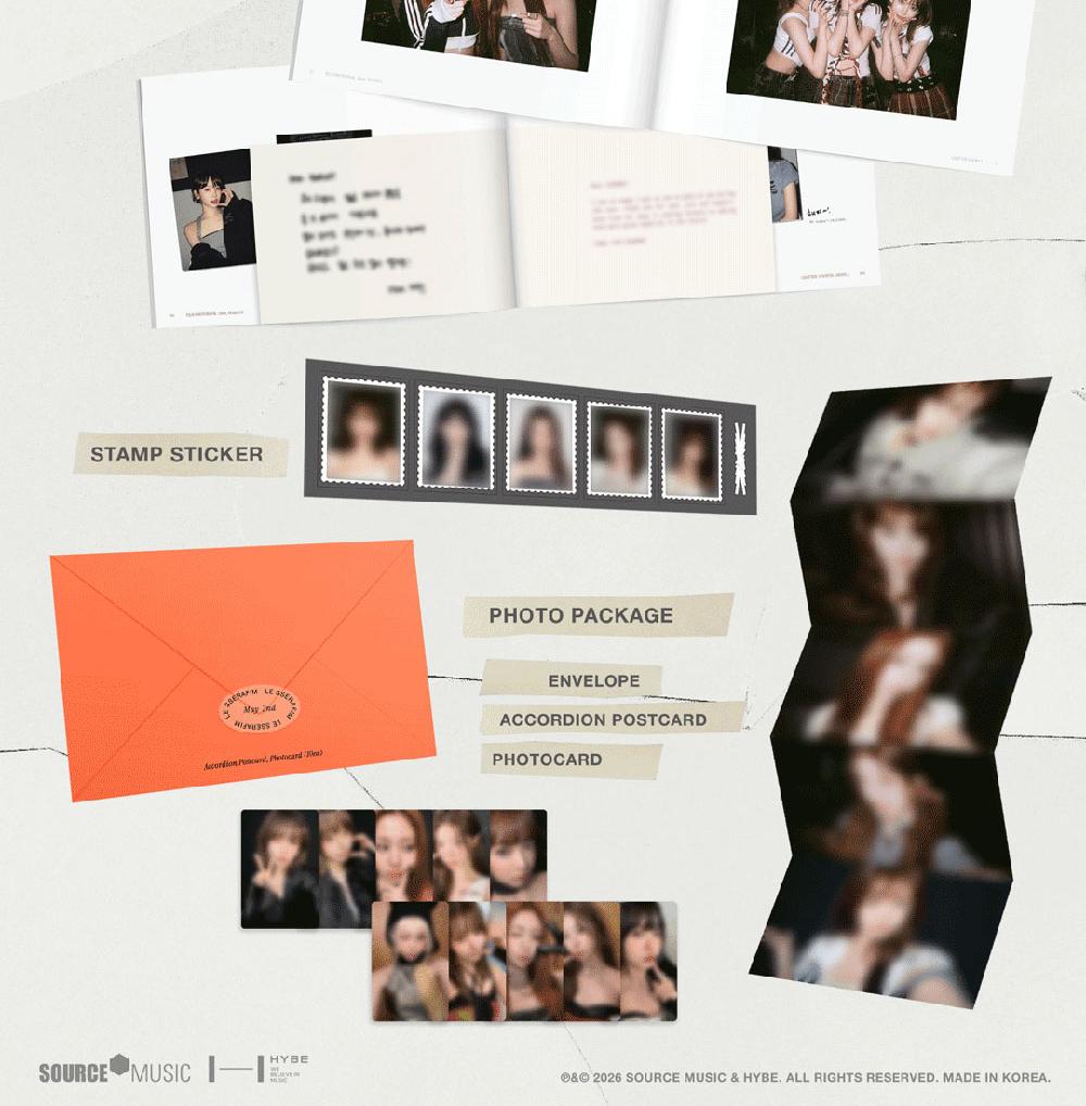 [POB] LE SSERAFIM - 'FILM PHOTOBOOK : Drogi FEARNOT'