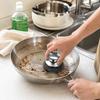 Stainless Scrub Brush, Non-Shedding Kitchen Cleaning Brush for Pots and Pans