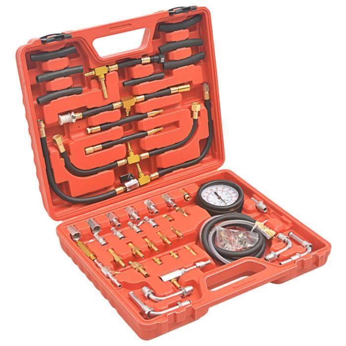 VidaXL Kit de testeur de pression d'injection de carburant