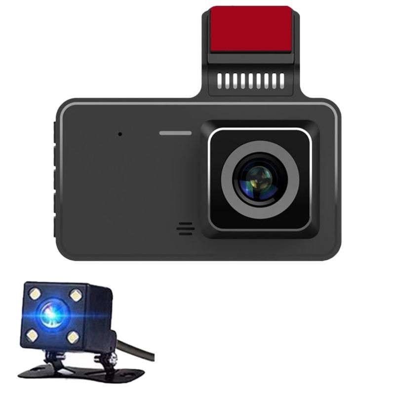 

Dashcam 4inch LCD Screen Car Recorders 1080P Front Rear Single/Double Lens Dashing Camera Vehicle Video Recorders Camera