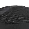 Chef Hat Adjustable Size Top Vent Breathable Cotton Polyester Fiber Black Chef Cap for Restaurant