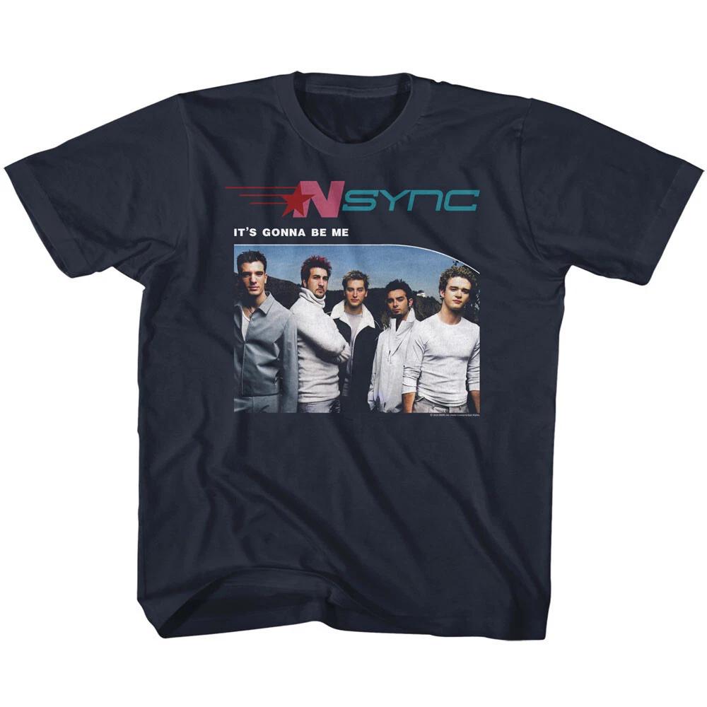 NSYNC Group Photo It s Gonna Be Me Youth T Shirt Dance Pop Music Merch M