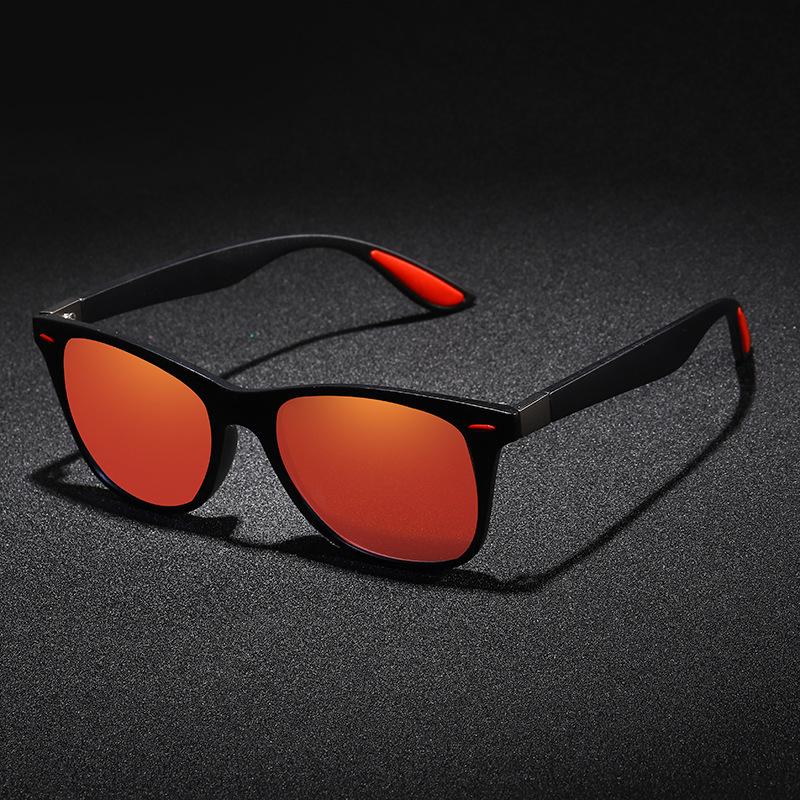 Fashion Classic Square Sunglasses for Men Women UV400 Protection Anti Glare Goggles for Travel Fishing Cycling