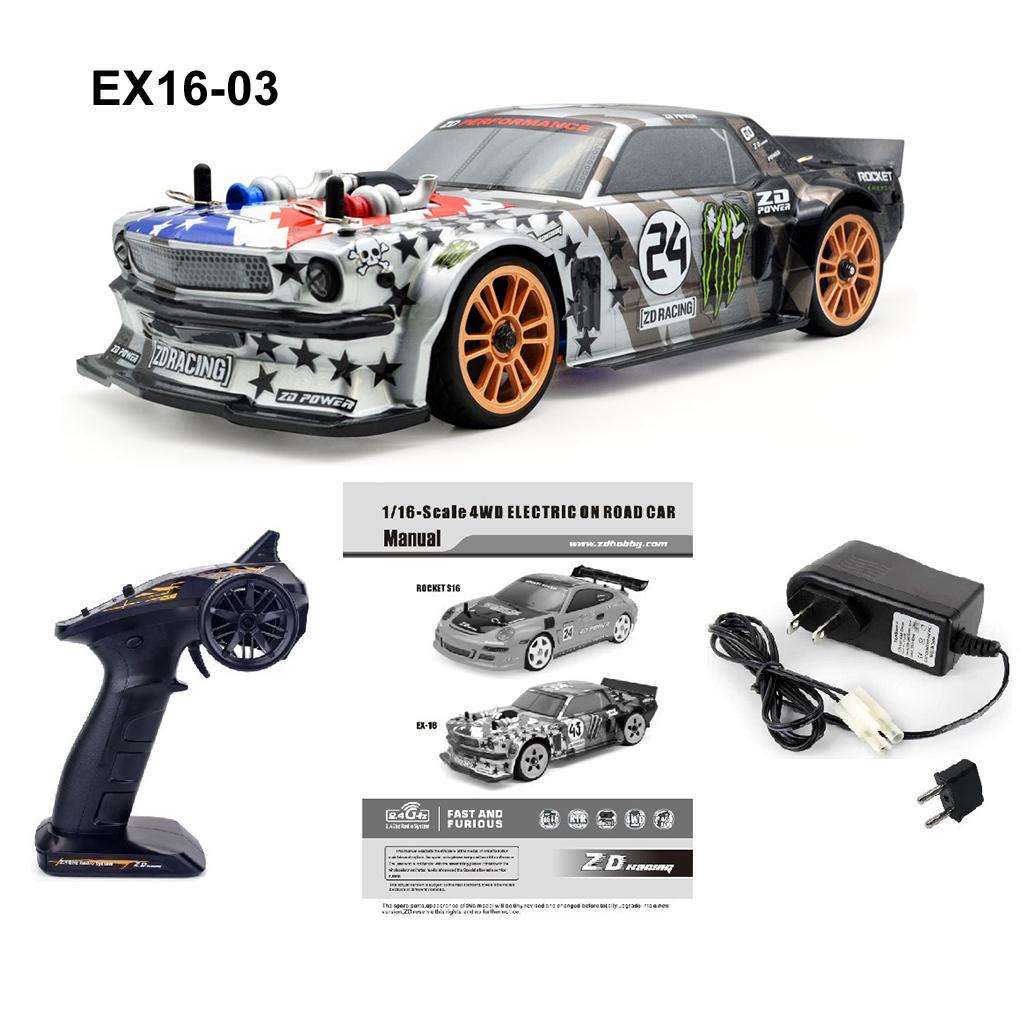 ZD Racing 1/16 RC Car 40km/h High Speed Brushless Motor 4WD RC Tourning Car On-Road Remote Control Vehicles RTR Model Car Toy