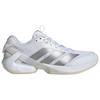 Adidas Adizero Ubersonic 5 Comfortable Versatile Low-Top Tennis Shoes Women Sneakers White Silver IH8103