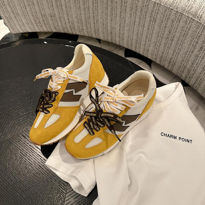 

cm inner height increase women s summer new color matching breathable mesh casual sports versatile 39