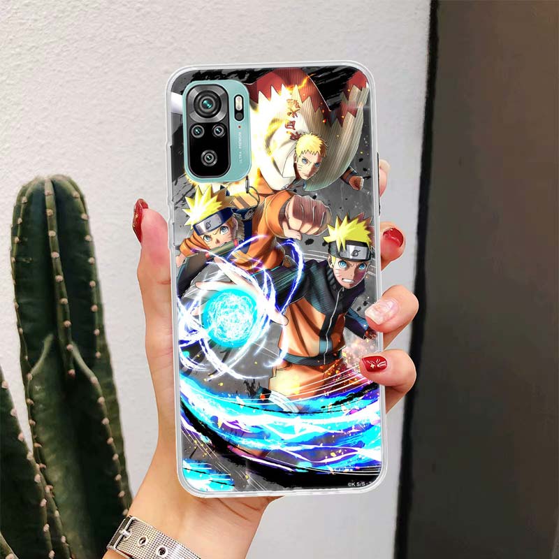 Naruto Anime Uzumaki For Xiaomi Redmi Note 10S 10 11S 11 9S 9 8T 8 Pro Phone Case 11T 5G 11E 9T 7 6 5 5A 4X Fundas Cover Coque X