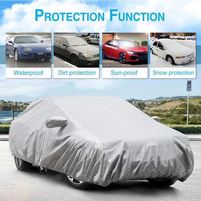 New SUV Full Car Cover Universal Resistant Waterproof Outdoor Full Car Cover Aganist Anti UV Rain Snow L/XL Size