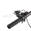 2 Bucăți Mâner Frână Silicon Mountain Bike Manetă Frână Capac Alb