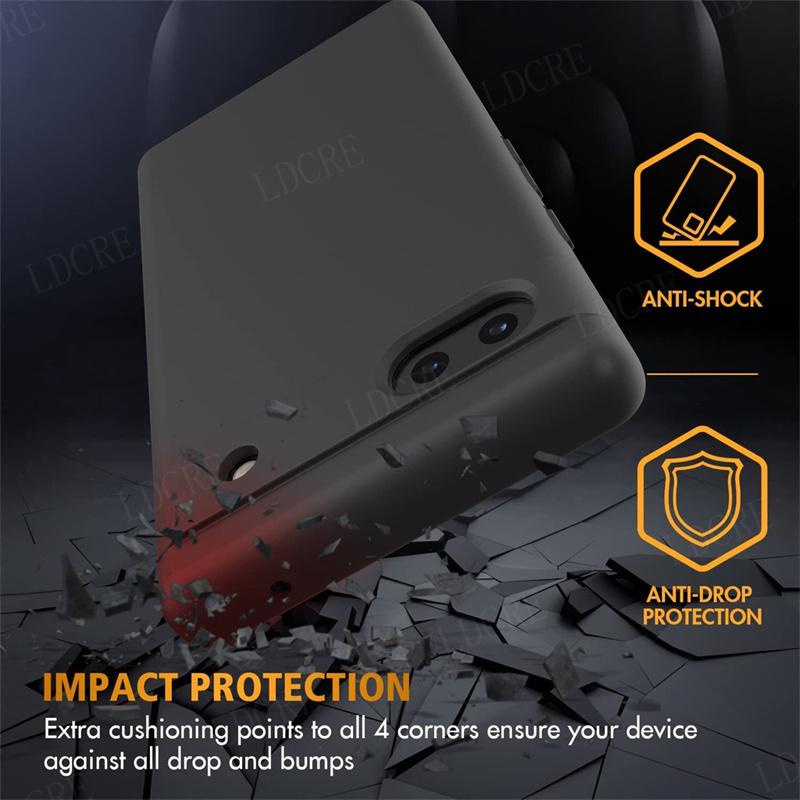 For Cover Google Pixel 7 Pro Case For Pixel 7 Pro Capa Phone Case Back Shockproof Soft TPU Case Google Pixel 7 6 Pro 6A 7A Funda