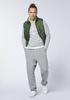 Winter Jacket Chiemsee - Men's Vest with Lining Made of Fashionable Quilted Material (22213201) Green Kombu