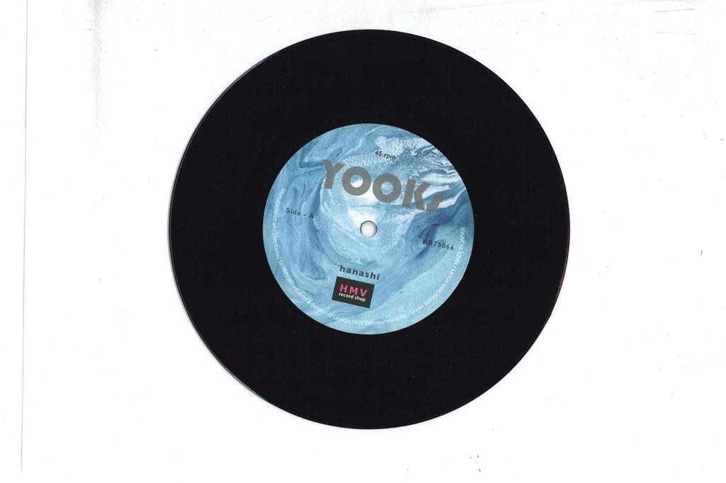 7inch Record YOOKS - Hanashi / Leaving Summer HR7S066 HMV Japan Japanese Pop/Rock Used
